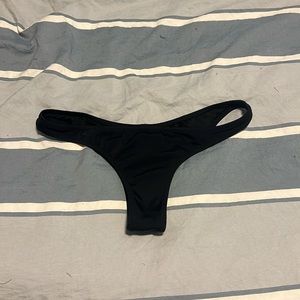 Victoria's Secret black cheeky bikini bottom